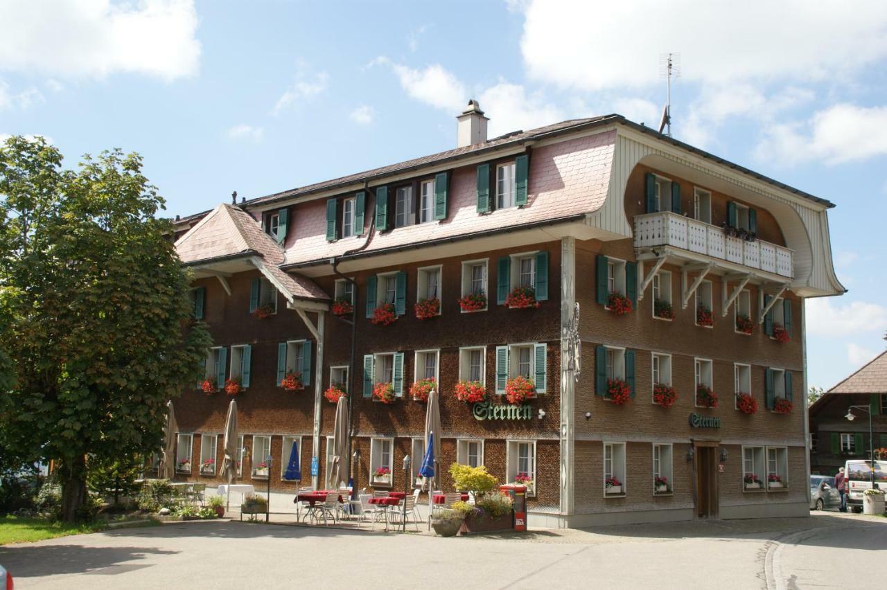 Hotel Restaurant Sternen Guggisberg エクステリア 写真